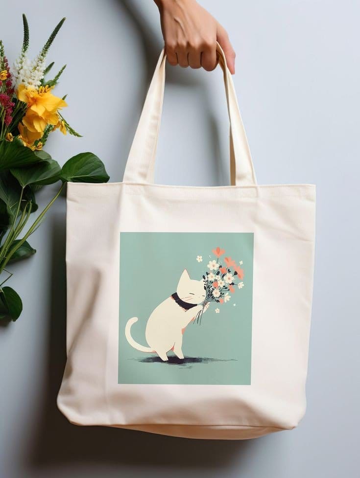 Handmade Cotton Bag – Eco-Friendly & Stylish
