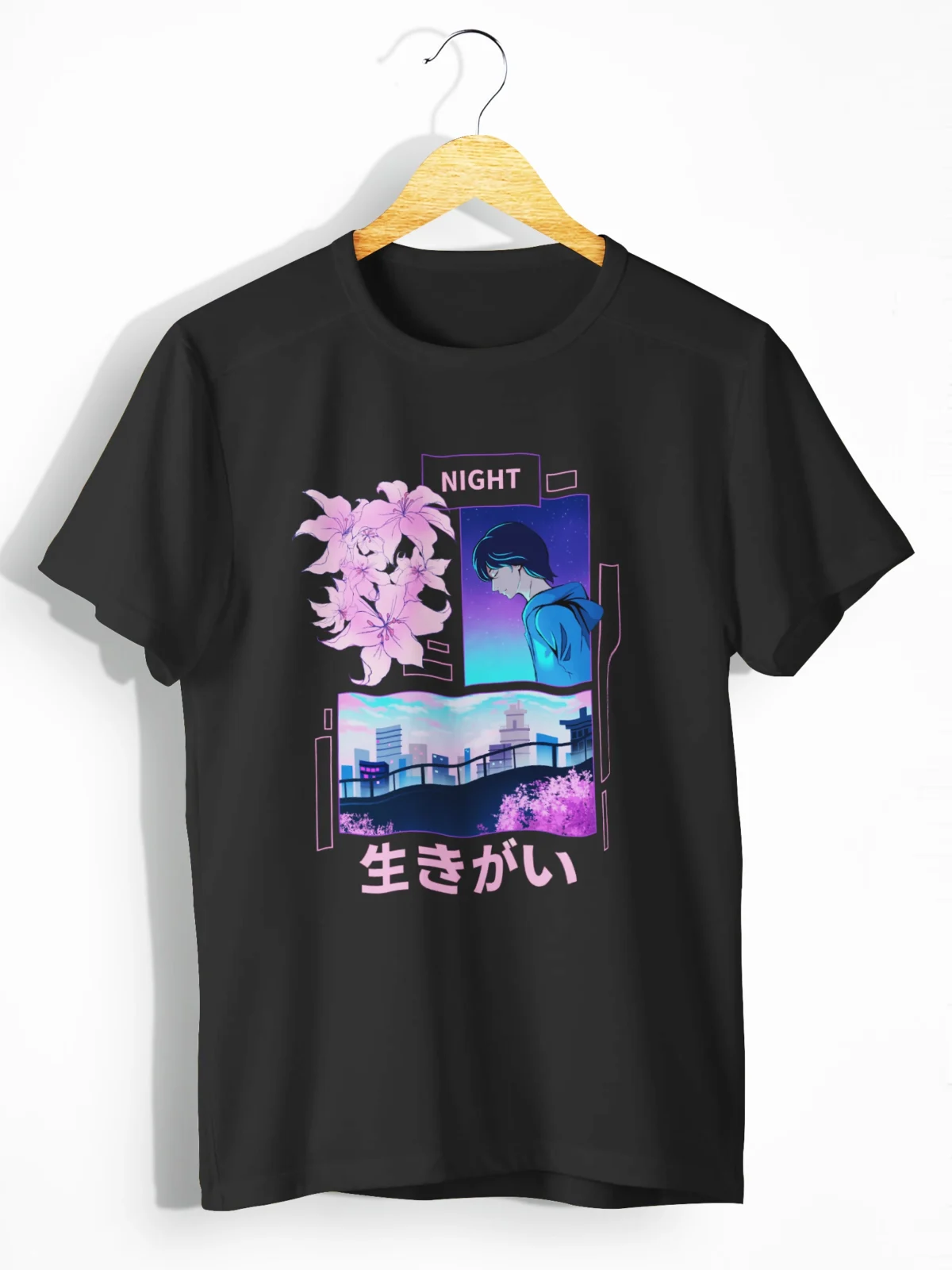 Night Aesthetic Graphic T-Shirt