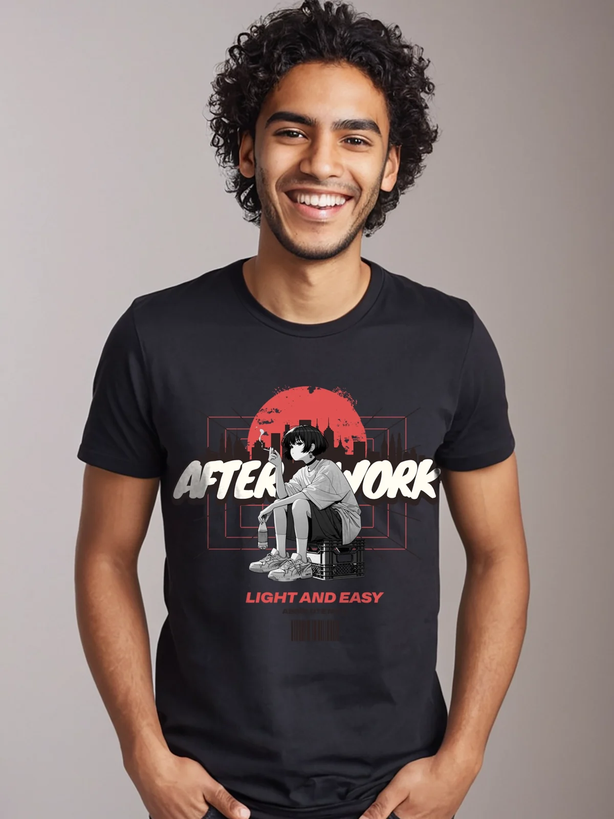 After Work Typography T-shirt