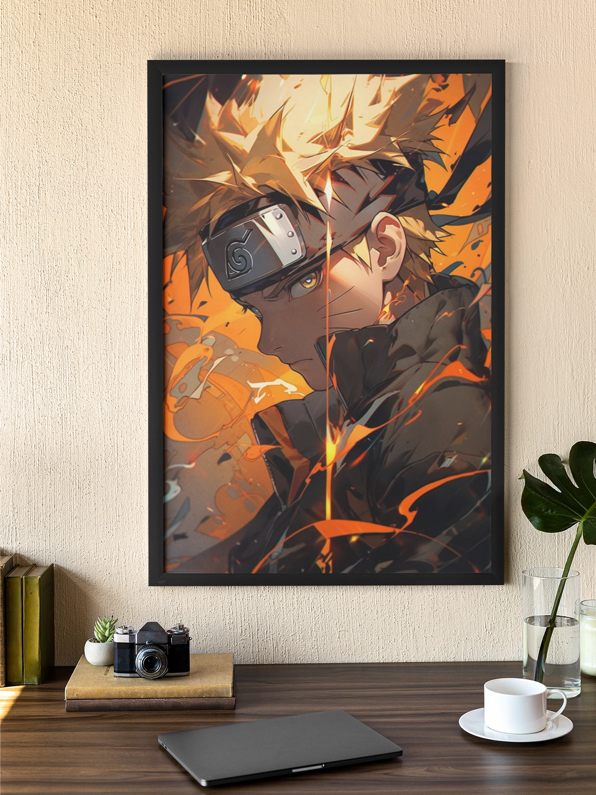 “Unbreakable Will” – Naruto Anime Framed Wall Art