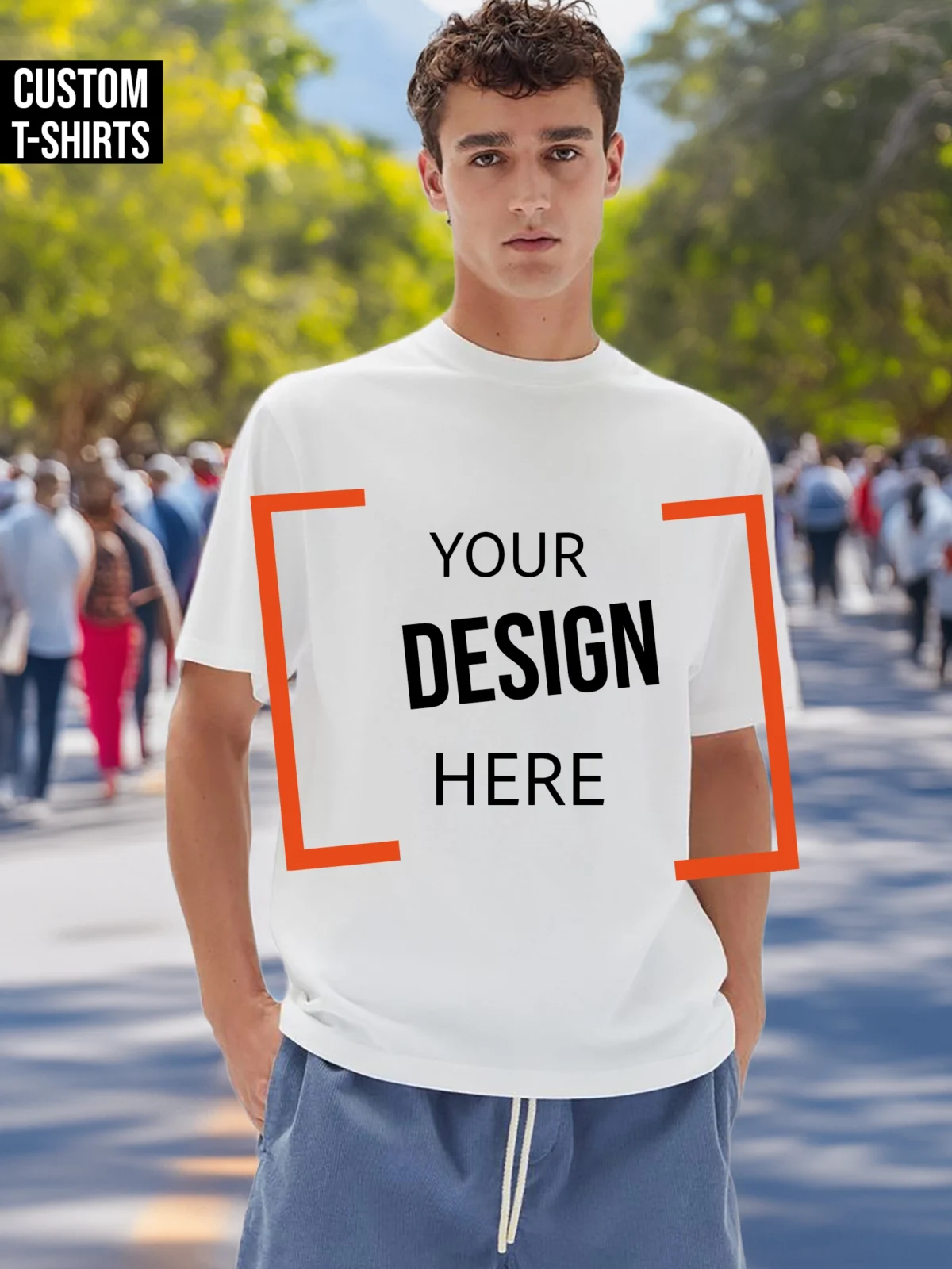 Custom Regular T-Shirt Front